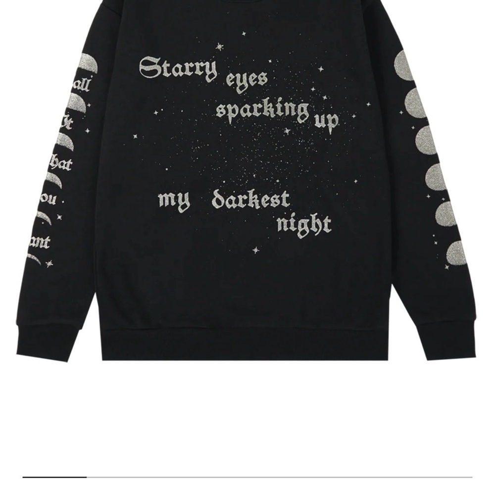 Taylor Swift SPARKING UP MY DARKEST NIGHT CREWNECK